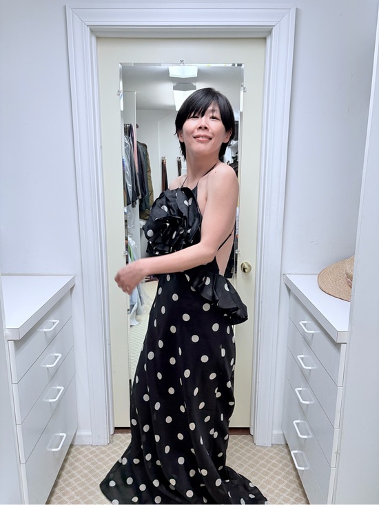 Zimmermann Dresses & Skirts - NWOT Zimmerman Black Polka Dot Halter Gown, Size AU 2 = M